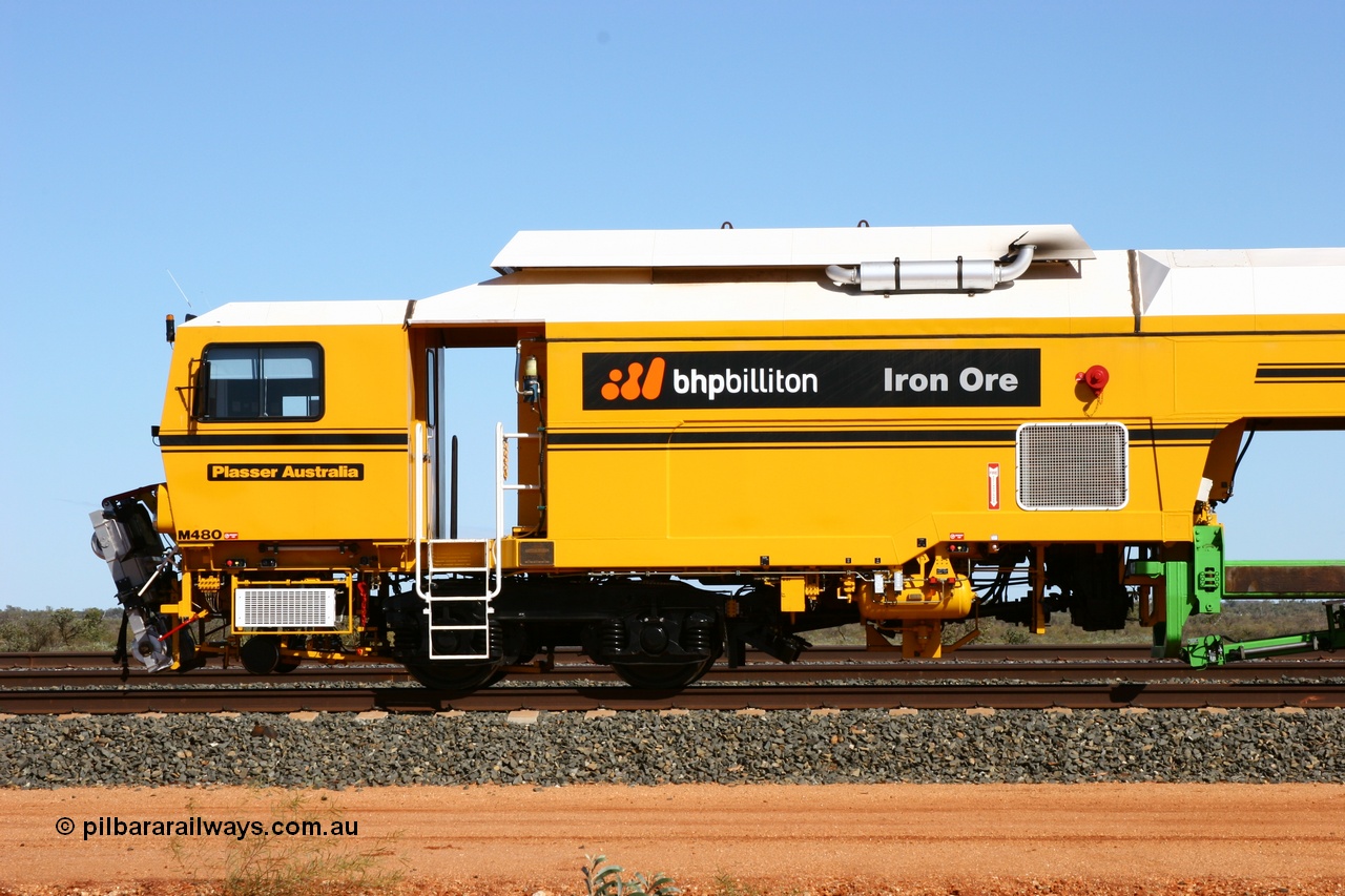 050625 3602
Mooka North, BHP's new Tamper 3 track machine a Plasser Australia 09-3X model serial M480. 25th June 2005.
Keywords: Tamper3;Plasser-Australia;09-3X;M480;track-machine;