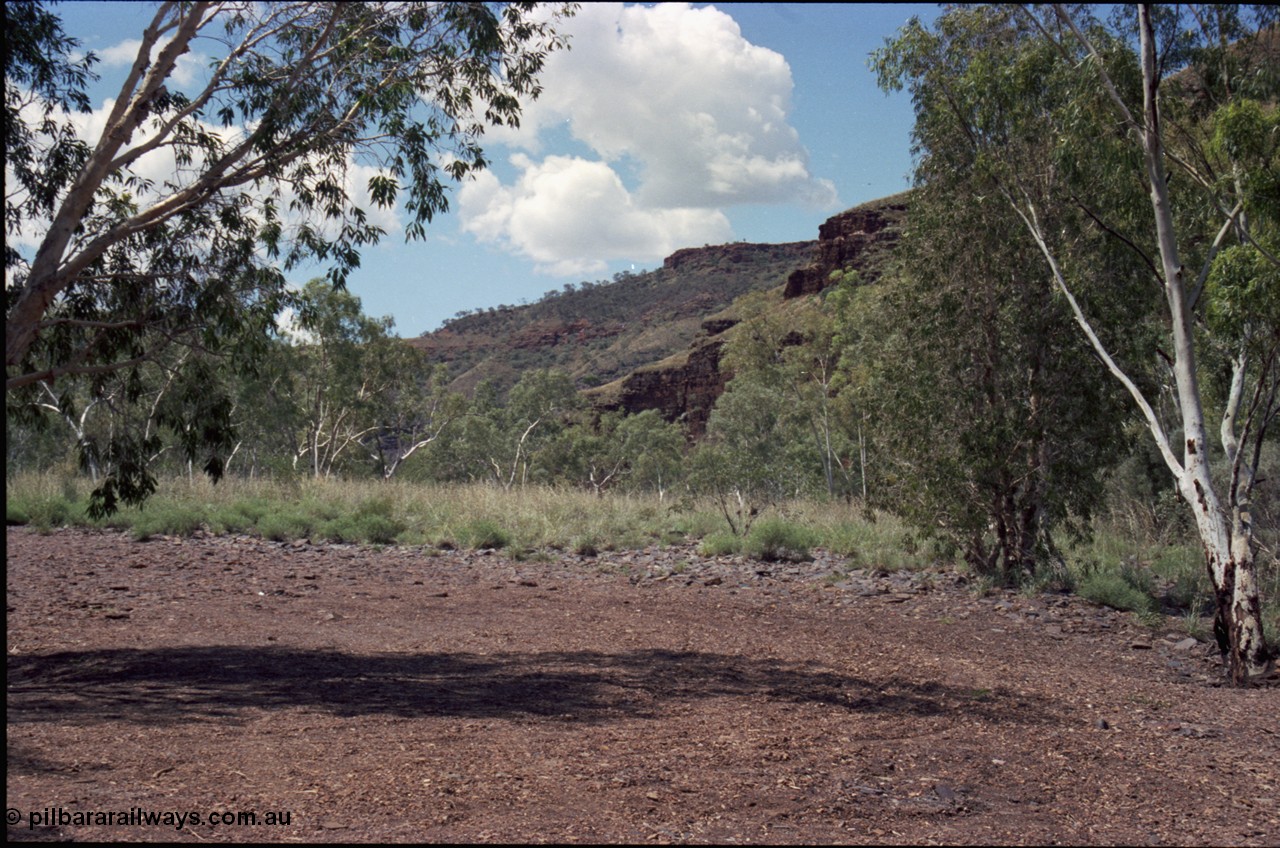 198-13
Wittenoom Gorge, Crossing Pool, looking north east towards Cathedral Pool.
