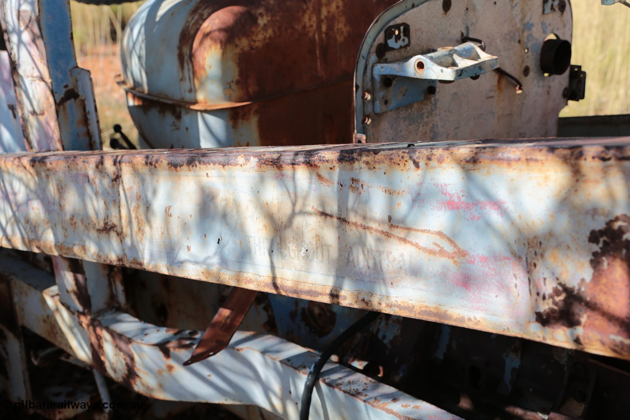 140517-4425
A Tutt Bryant rope operated Pacific A.C.E. Equipment Wheel Loader, Fordson powered?? The front end loader which lifts the bucket over the cab to feed the trammel, or dump into a truck, see an historical picture of this unit [url=http://slwa.wa.gov.au/wepon/mining/html/003547d.html]here at the Battye Library[/url] and an image of a similar unit on the [url=http://www.tuttbryant.com.au/verve/_resources/img-307150934-0003_large.jpg]manufacturer's website[/url]
