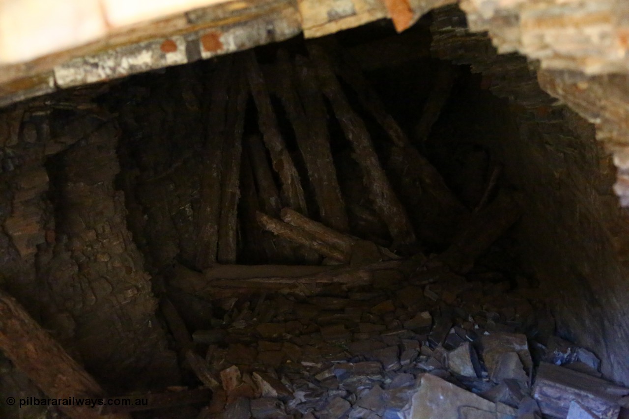 160101 9785
Wittenoom Gorge, Gorge Mine area, view inside the drive, mine adit no. 5.
