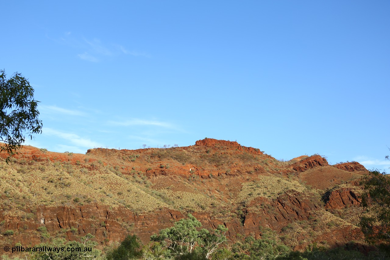 160102 9830
Wittenoom Gorge, eastern wall of gorge view, around Fifth Crossing. [url=https://goo.gl/maps/uG55Vvny2YrT4GGbA]Geodata[/url].
