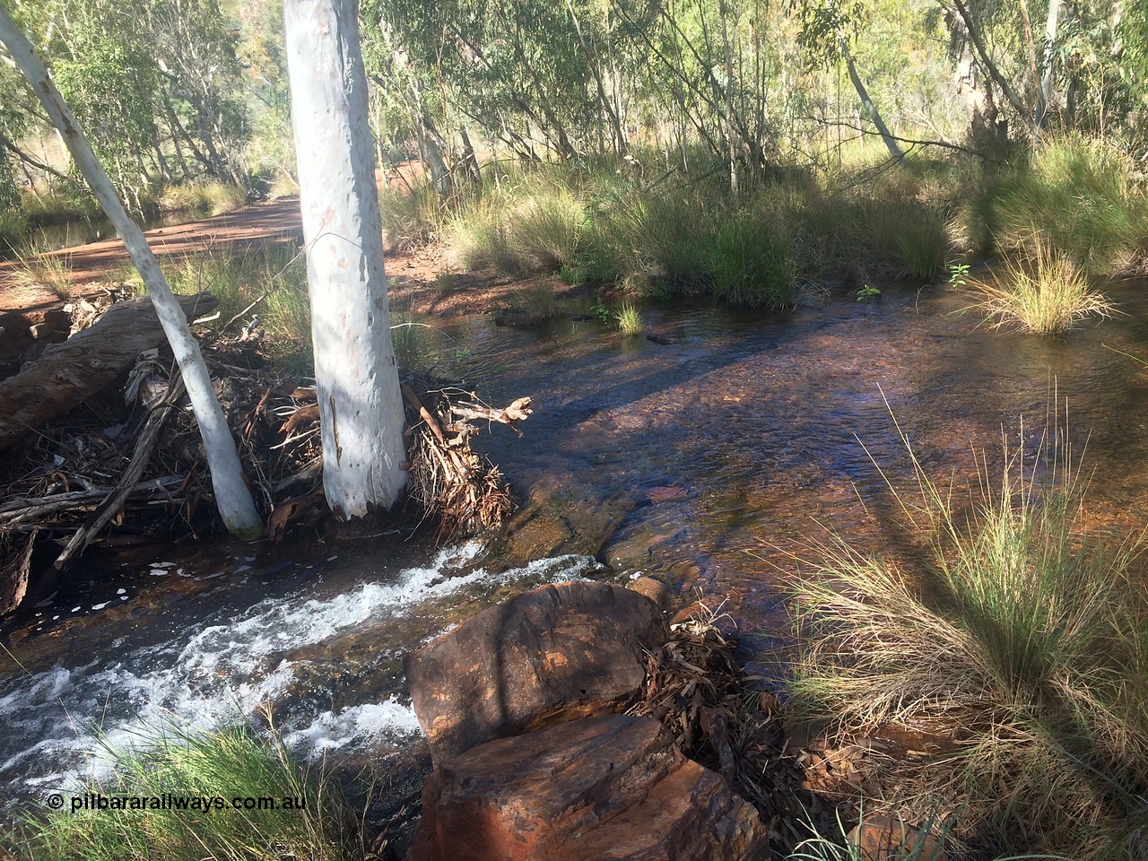 160710 iPh5S 2788
Wittenoom Gorge, Joffe Creek flowing with the concrete ford which carried the road over it and up to the old mine powerhouse and the Gorge Mine. [url=https://goo.gl/maps/ASuQrcrmJur4JBZF9]Geodata[/url].
