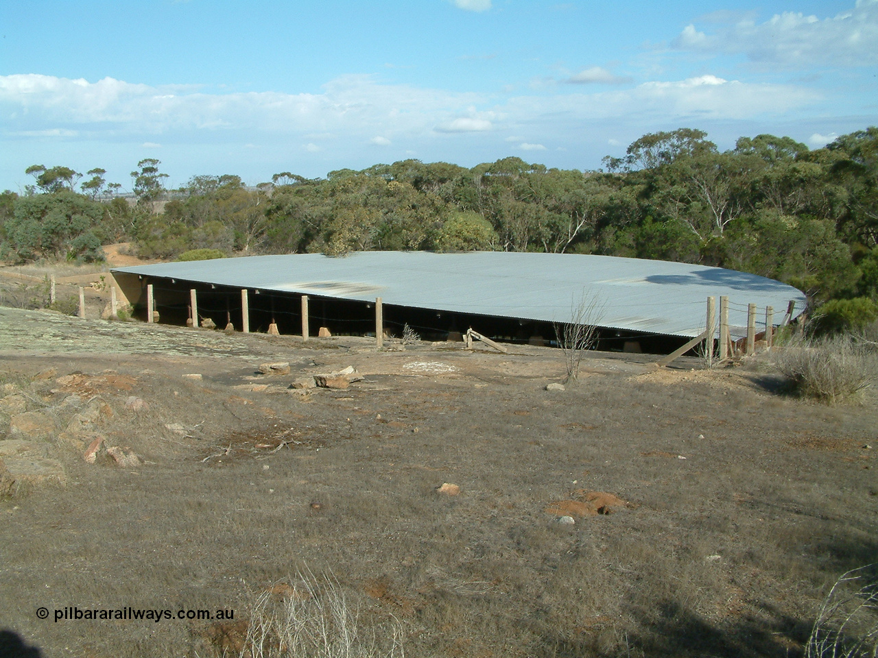 030409 155028
Moody Tank, view of the tank from the west side.
