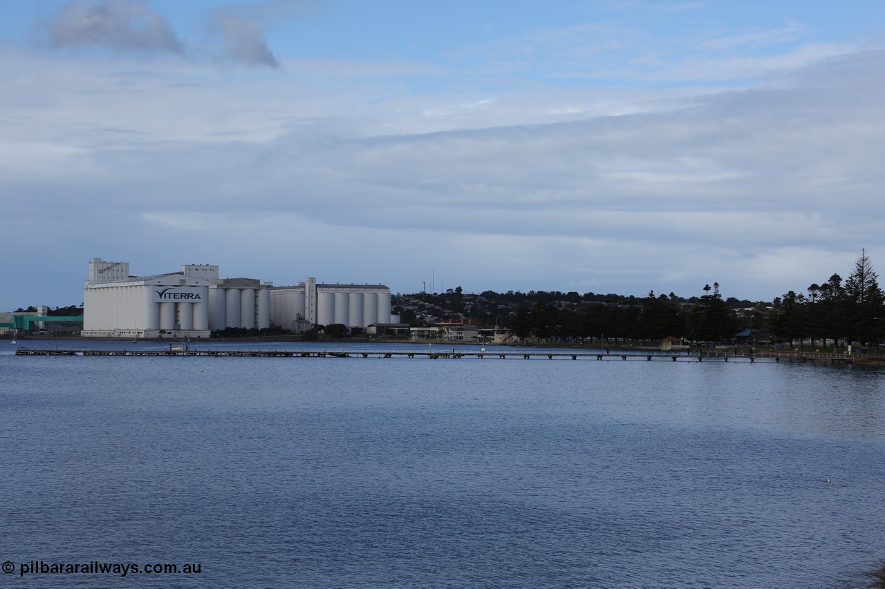 130706 0675
Port Lincoln, looking at the port silo storage facility from Bishop Street.
