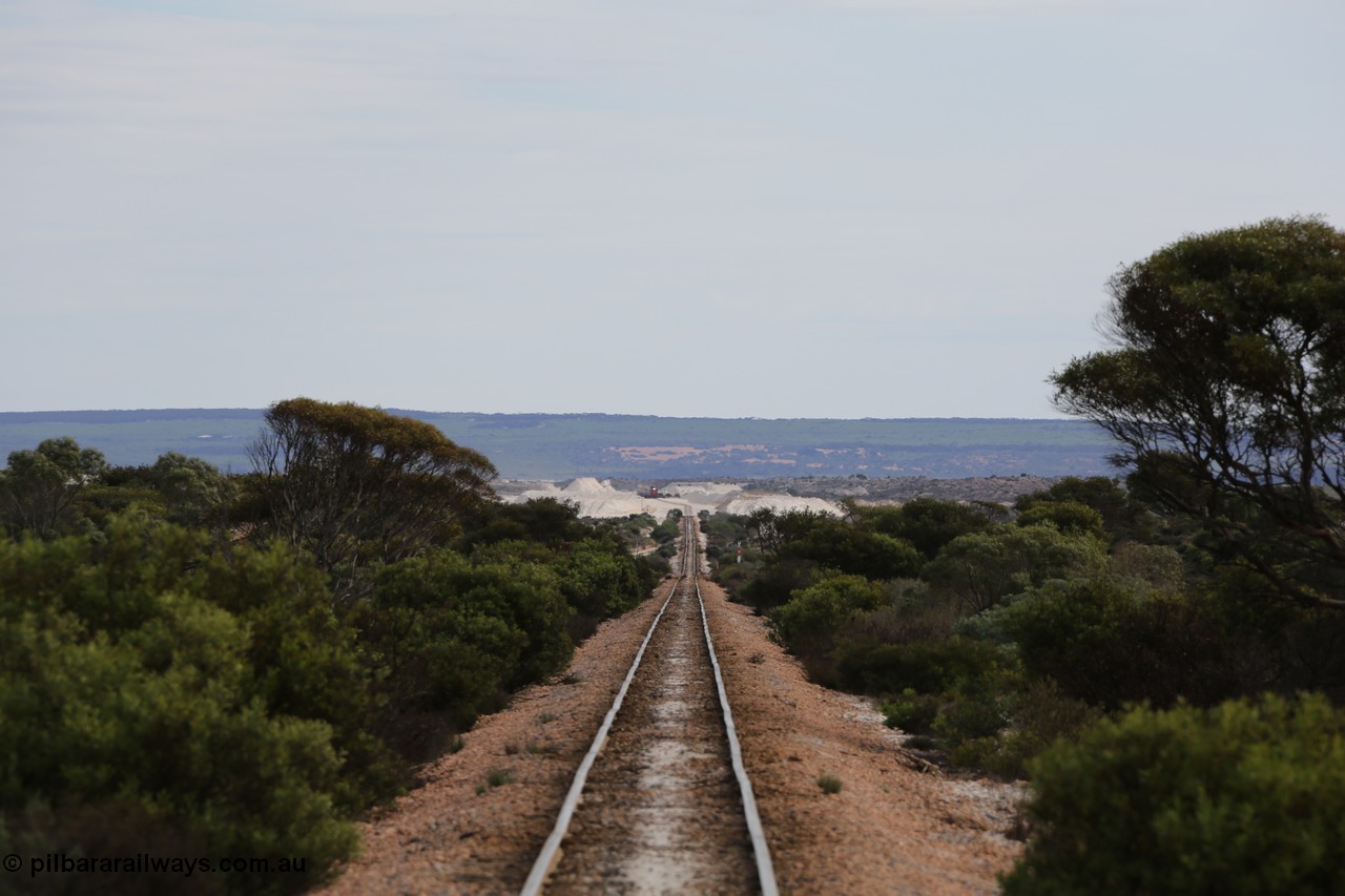 130708 0728
Kevin, view across the distance 485.7 km grade crossing and loaded train departing, [url=https://goo.gl/maps/uMSiu]location of image[/url].
