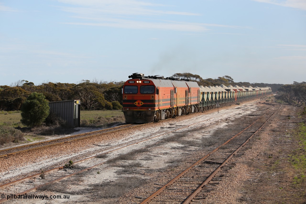 130708 0790
Charra, [url=https://goo.gl/maps/GuXC0]crossing loop, 466.2 km[/url].
