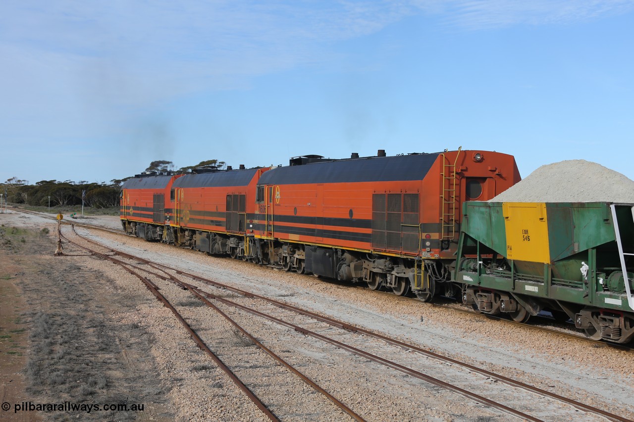 130708 0800
Charra, [url=https://goo.gl/maps/GuXC0]crossing loop, 466.2 km[/url].
