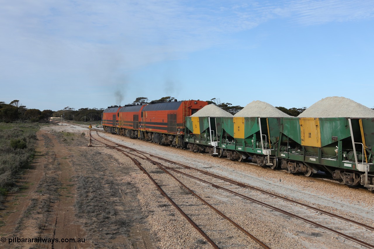 130708 0801
Charra, [url=https://goo.gl/maps/GuXC0]crossing loop, 466.2 km[/url].
