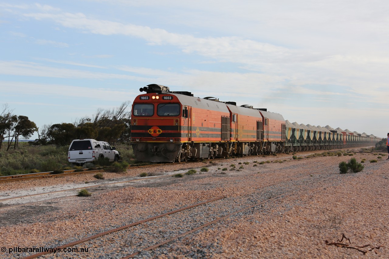 130708 0829
Moule, [url=https://goo.gl/maps/Zkxka]crossing loop, 445.6 km[/url].
