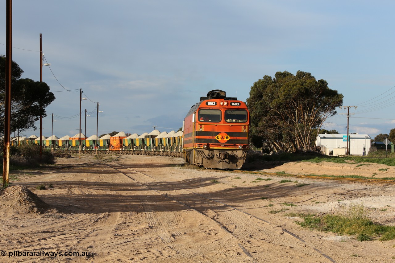 130708 0872
Thevenard, loaded train running through the back of the yard parallel to [url=https://goo.gl/maps/dgQdX]Bergmann Drive, 434.2 km[/url].
