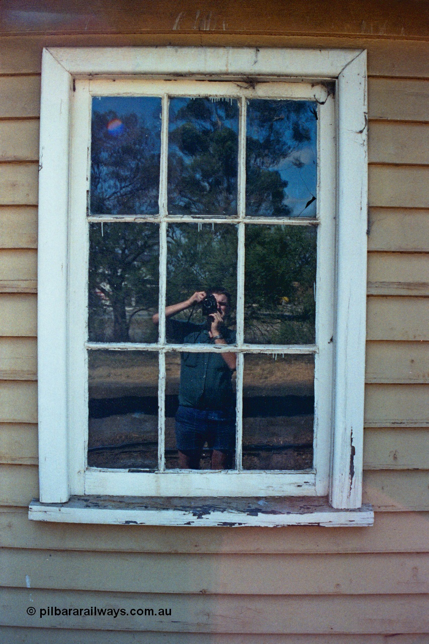105-22
Wallan, station platform 2 waiting room, 3/4 elevation view from platform 1.

