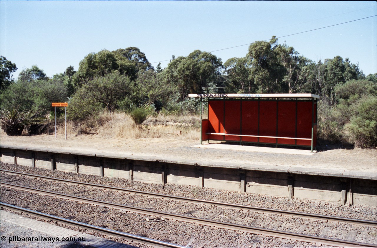 146-31
Heathcote Junction, up station platform shelter, taken from down platform.
