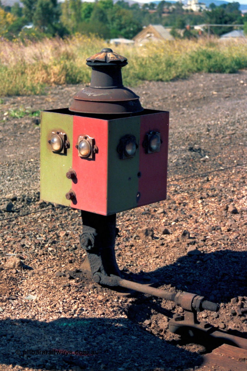 153-2-31
Ararat station yard, point indicator.
