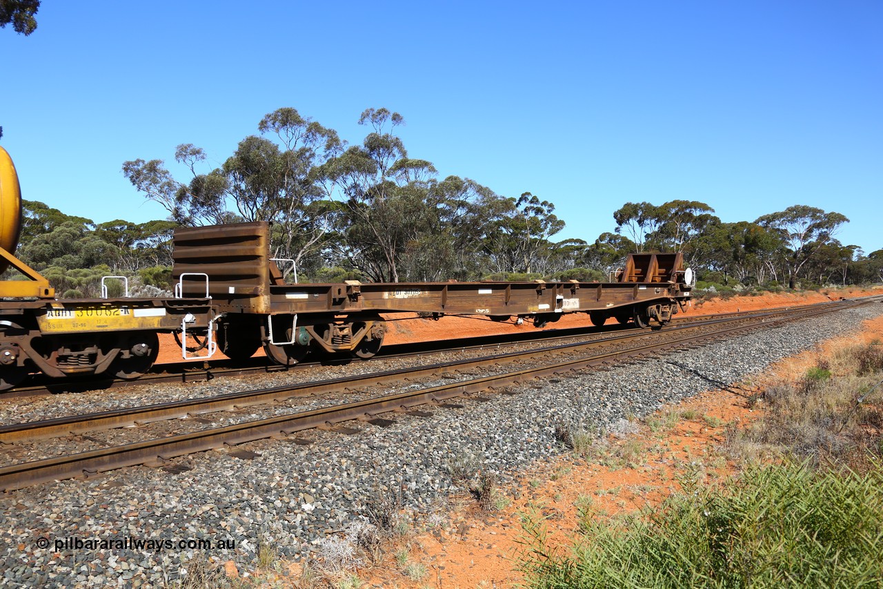 161112 3469
Binduli, loaded Hampton acid train 7406 with barrier waggon AZDY 30705, one of about fourteen WBAX vans converted to AZDY type sodium cyanide container waggon, originally built by WAGR Midland Workshops as one of seventy five WV/X type covered vans in 1967-68, converted late 1988/9 to WQDF.
Keywords: AZDY-type;AZDY30705;WAGR-Midland-WS;WVX-type;WBAX-type;WQDF-type;WQDY-type;