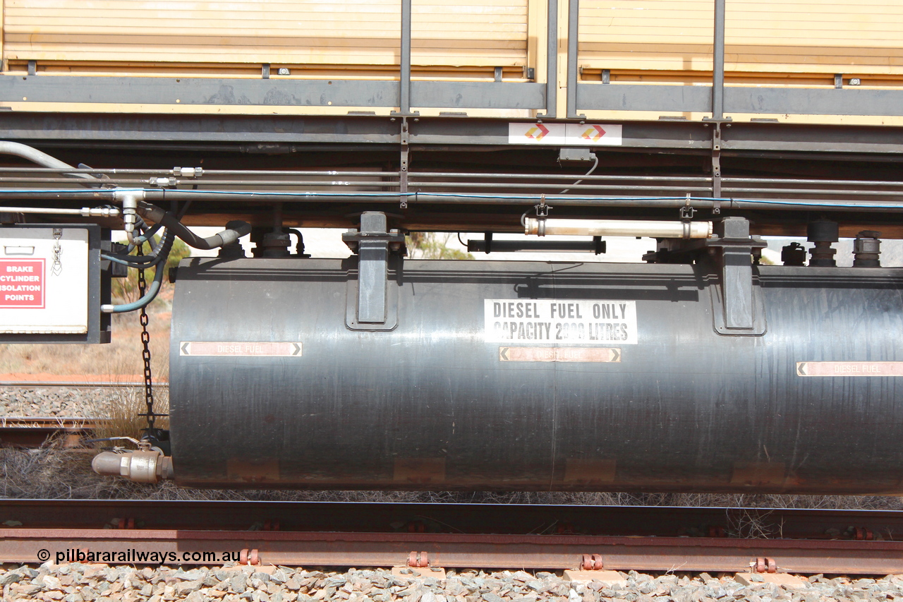 160409 IMG 7036
Parkeston, Aurizon rail grinder MMY type MMY 034, built in the USA by Loram as RG331 ~2004, imported into Australia by Queensland Rail, now Aurizon, in April 2009, detail picture. Peter Donaghy image.
Keywords: Peter-D-Image;MMY-type;MMY034;Loram-USA;RG331;rail-grinder;detail-image;