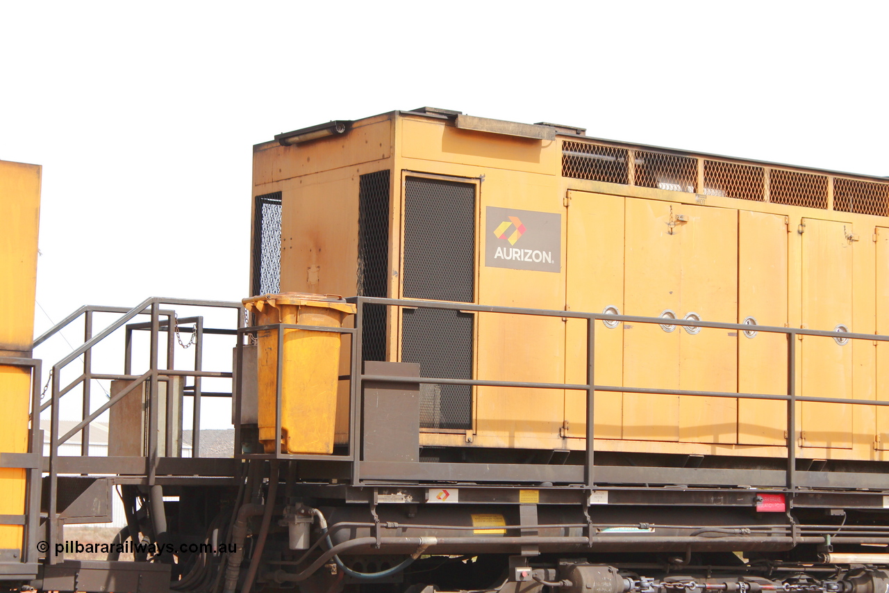 160409 IMG 7237
Parkeston, Aurizon rail grinder MMY type MMY 034, built in the USA by Loram as RG331 ~2004, imported into Australia by Queensland Rail, now Aurizon, in April 2009, detail picture. Peter Donaghy image.
Keywords: Peter-D-Image;MMY-type;MMY034;Loram-USA;RG331;rail-grinder;detail-image;