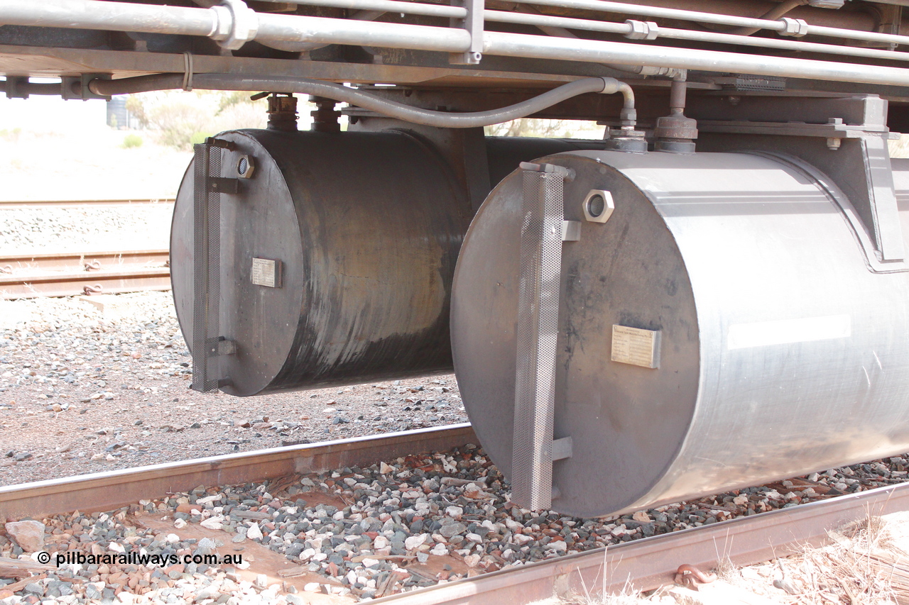 160409 IMG 7264
Parkeston, Aurizon rail grinder MMY type MMY 034, built in the USA by Loram as RG331 ~2004, imported into Australia by Queensland Rail, now Aurizon, in April 2009, detail picture. Peter Donaghy image.
Keywords: Peter-D-Image;MMY-type;MMY034;Loram-USA;RG331;rail-grinder;detail-image;