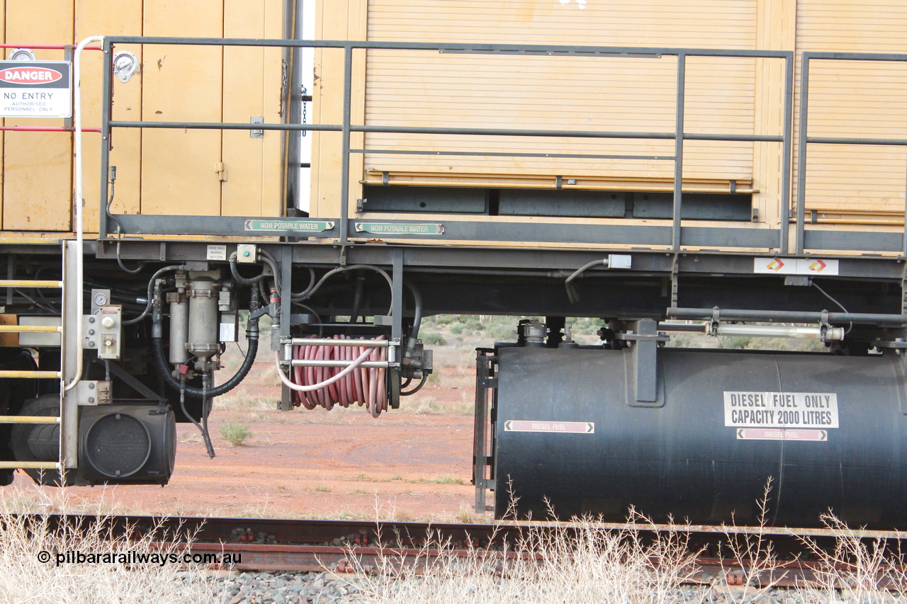 160412 IMG 7337
Parkeston, Aurizon rail grinder MMY type MMY 034, built in the USA by Loram as RG331 ~2004, imported into Australia by Queensland Rail, now Aurizon, in April 2009, detail picture. Peter Donaghy image.
Keywords: Peter-D-Image;MMY-type;MMY034;Loram-USA;RG331;rail-grinder;detail-image;