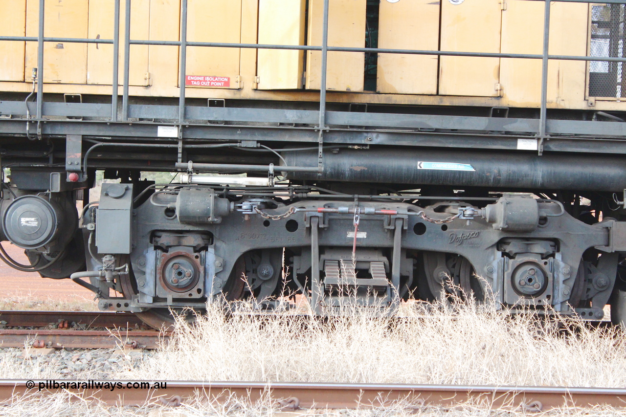 160412 IMG 7341
Parkeston, Aurizon rail grinder MMY type MMY 034, built in the USA by Loram as RG331 ~2004, imported into Australia by Queensland Rail, now Aurizon, in April 2009, detail picture. Peter Donaghy image.
Keywords: Peter-D-Image;MMY-type;MMY034;Loram-USA;RG331;rail-grinder;detail-image;