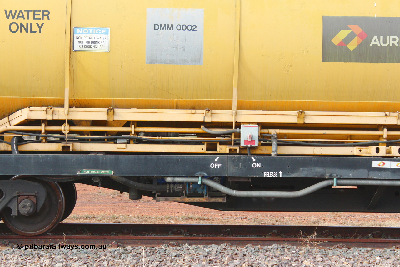 160412 IMG 7348
Parkeston, Aurizon rail grinder MMY type MMY 034, built in the USA by Loram as RG331 ~2004, imported into Australia by Queensland Rail, now Aurizon, in April 2009, detail picture. Peter Donaghy image.
Keywords: Peter-D-Image;MMY-type;MMY034;Loram-USA;RG331;rail-grinder;detail-image;