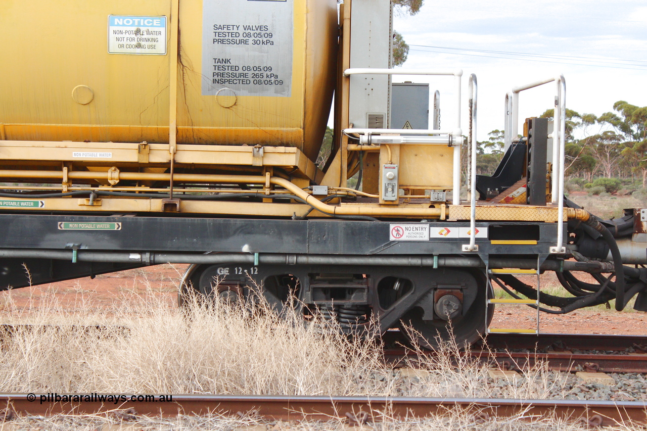 160412 IMG 7352
Parkeston, Aurizon rail grinder MMY type MMY 034, built in the USA by Loram as RG331 ~2004, imported into Australia by Queensland Rail, now Aurizon, in April 2009, detail picture. Peter Donaghy image.
Keywords: Peter-D-Image;MMY-type;MMY034;Loram-USA;RG331;rail-grinder;detail-image;