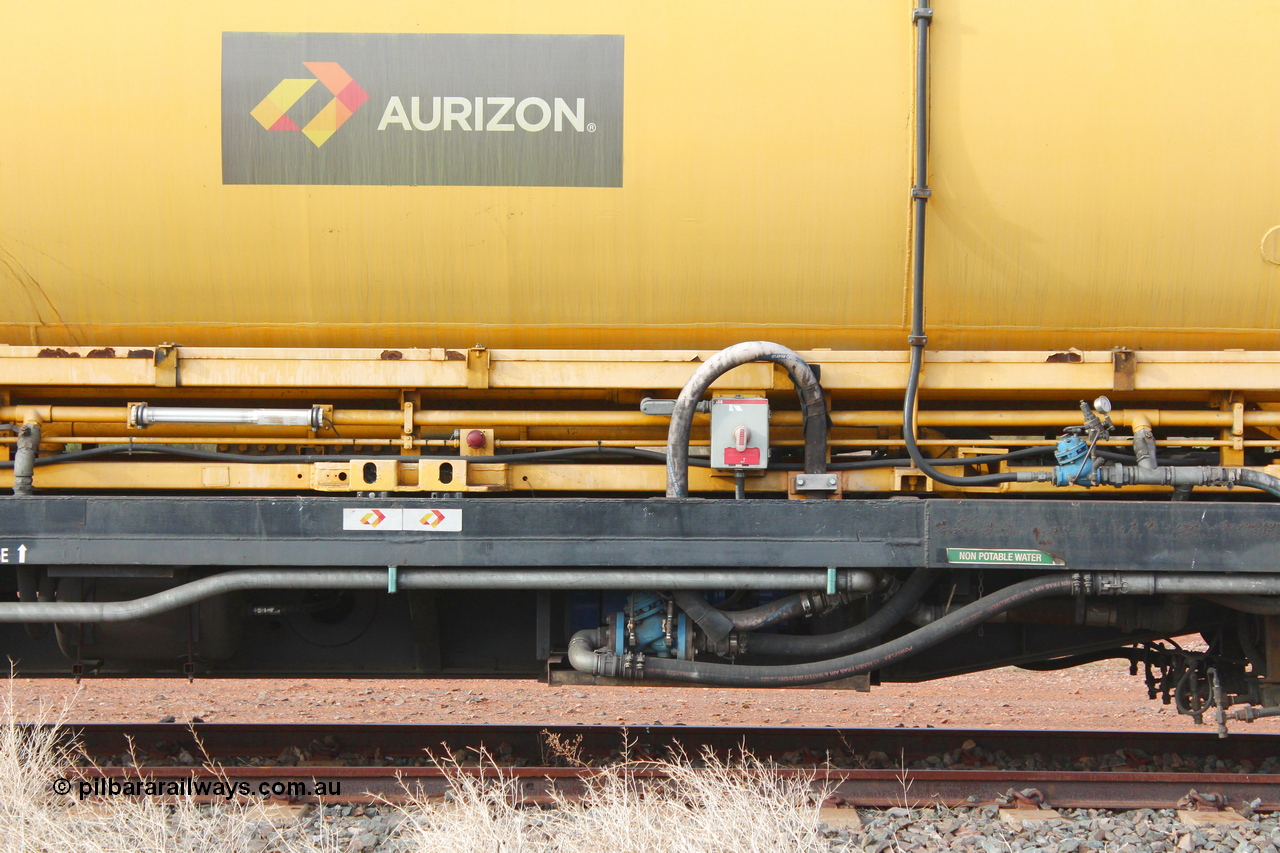 160412 IMG 7359
Parkeston, Aurizon rail grinder MMY type MMY 034, built in the USA by Loram as RG331 ~2004, imported into Australia by Queensland Rail, now Aurizon, in April 2009, detail picture. Peter Donaghy image.
Keywords: Peter-D-Image;MMY-type;MMY034;Loram-USA;RG331;rail-grinder;detail-image;