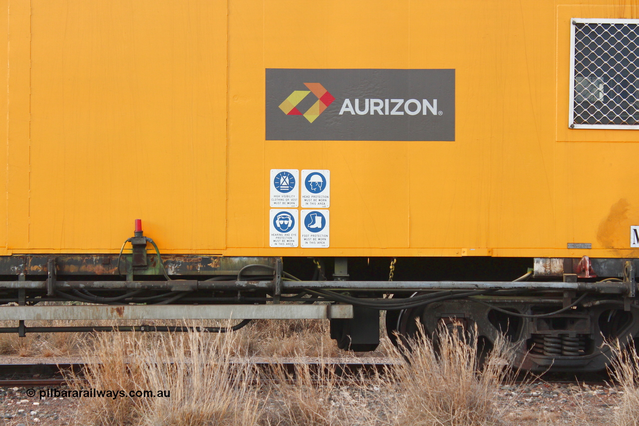 160412 IMG 7459
Parkeston, Aurizon rail grinder MMY type MMY 034, built in the USA by Loram as RG331 ~2004, imported into Australia by Queensland Rail, now Aurizon, in April 2009, detail picture. Peter Donaghy image.
Keywords: Peter-D-Image;MMY-type;MMY034;Loram-USA;RG331;rail-grinder;detail-image;