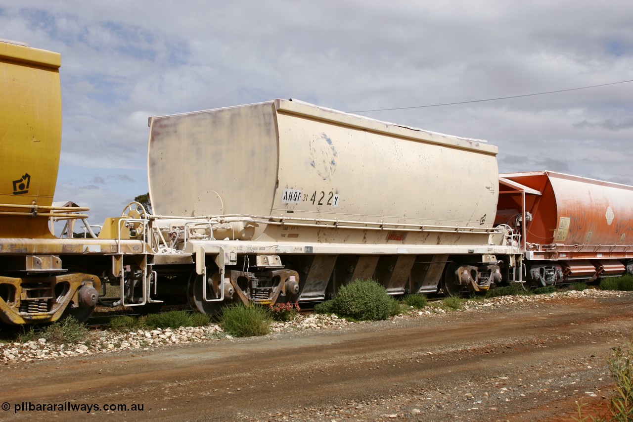 051101 6412
Parkeston, AHQF 31422 seen here in Loongana Limestone service, originally built by Goninan WA for Western Quarries as a batch of twenty coded WHA type in 1995. Purchased by Westrail in 1998.
Keywords: AHQF-type;AHQF31422;Goninan-WA;WHA-type;